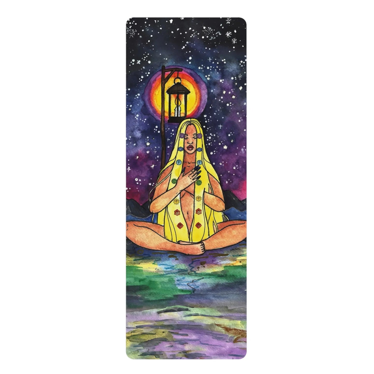 The Hermit-Yoga Mat Printify