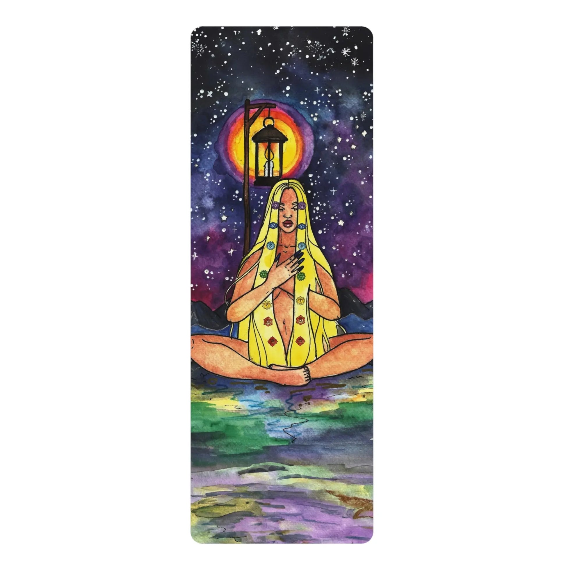 The Hermit-Yoga Mat Printify